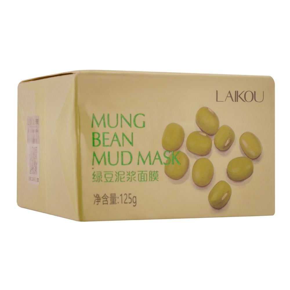 Laikou Mung Bean Mud Face Mask, 125g