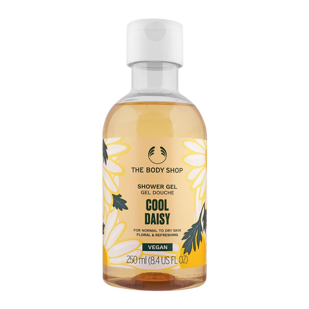 The Body Shop Cool Daisy Floral & Refreshing Vegan Shower Gel, 250ml