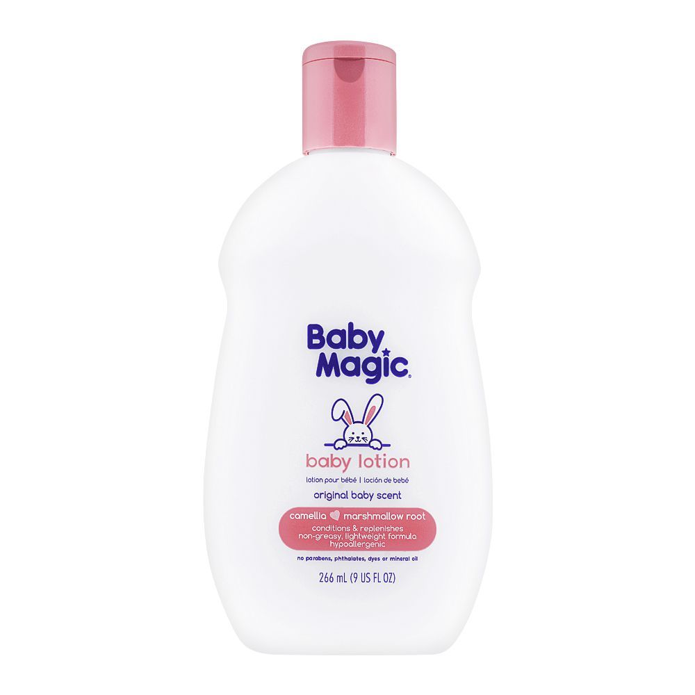 Baby Magic Camellia Marshmallow Root Original Baby Scent Baby Lotion, 266ml
