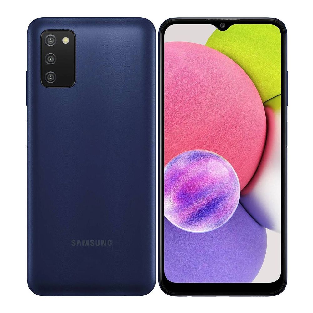 Samsung Galaxy A03S 4GB/64GB Smartphone, Blue, SM-A037F/DS