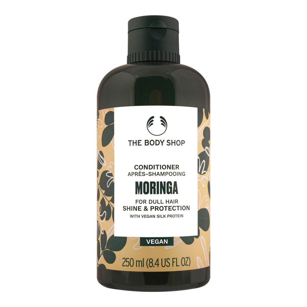 The Body Shop Moringa Shine & Protection Vegan Conditioner, For Dull Hair, 250ml