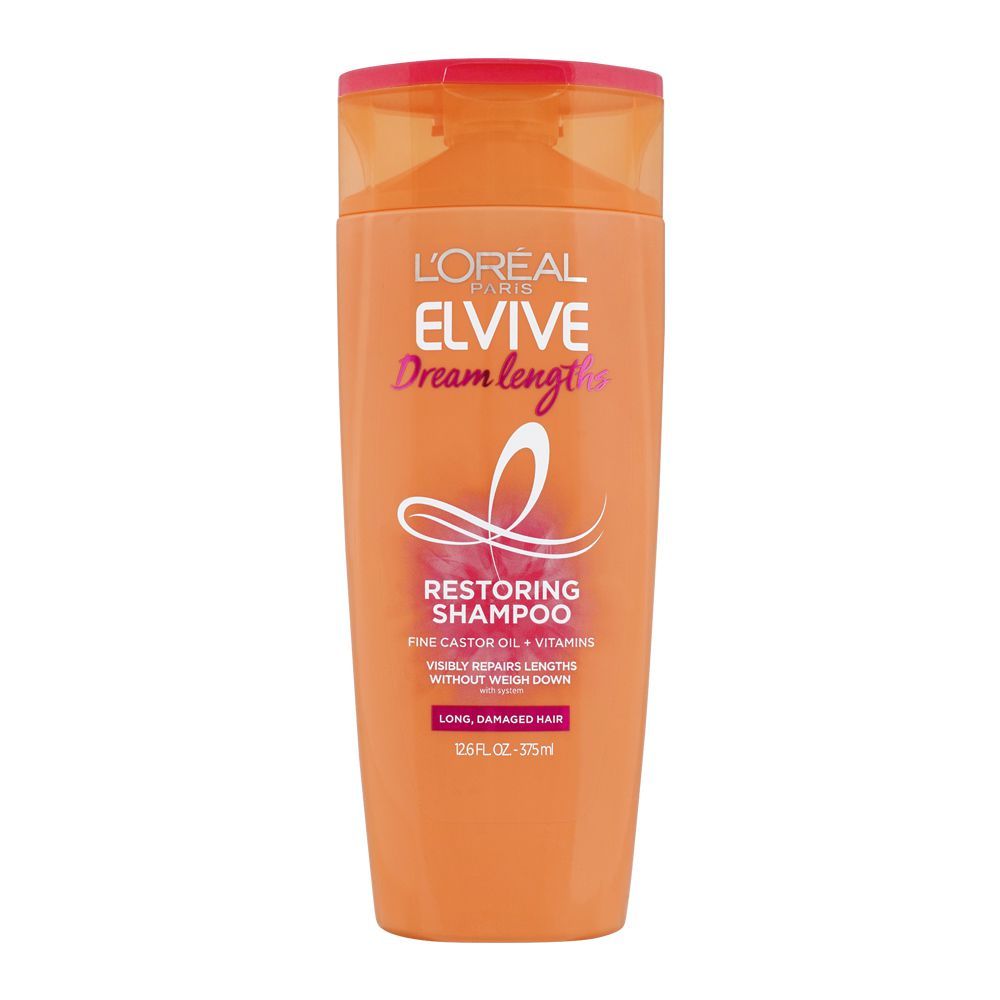 L'Oreal Paris Elvive Dream Lengths Restoring Shampoo, 375ml