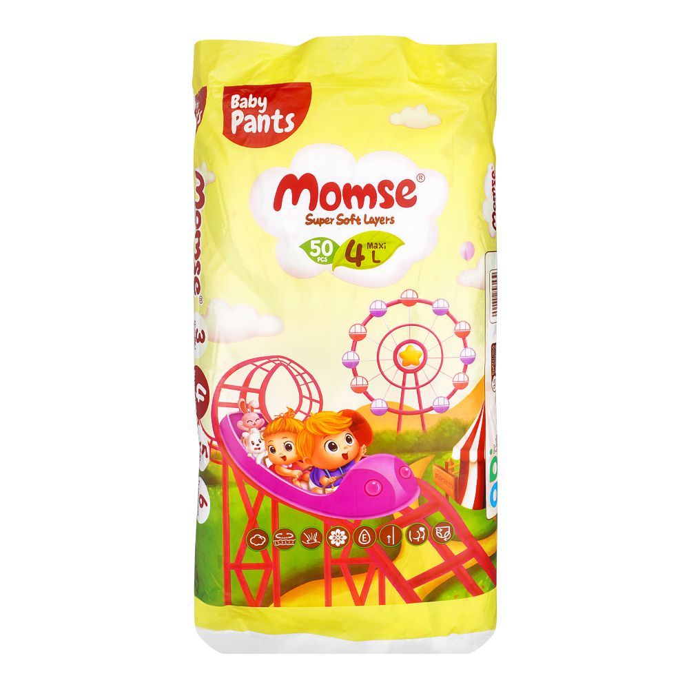 Momse Baby Pants, XXL No.6, 15 KG, 48-Pack