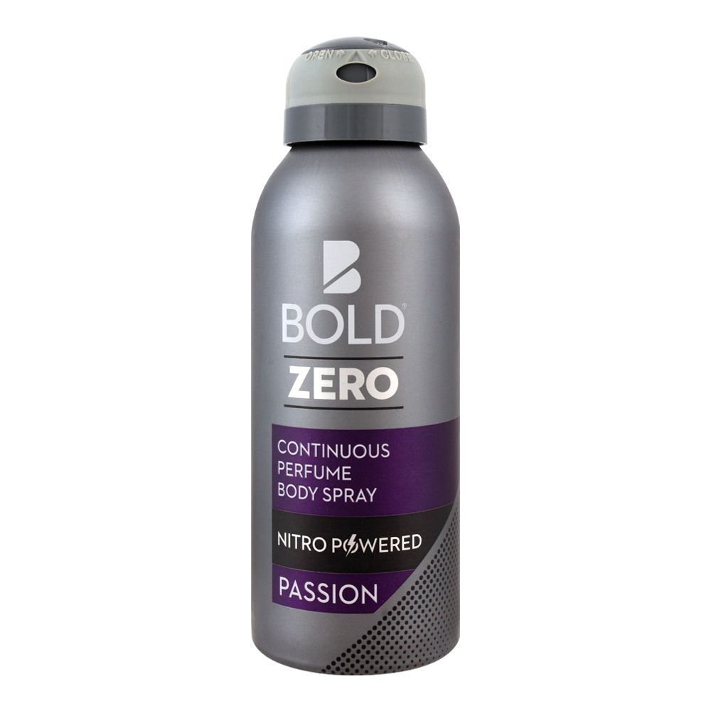 Bold Zero Passion Continuous Perfume Body Spray, 120ml