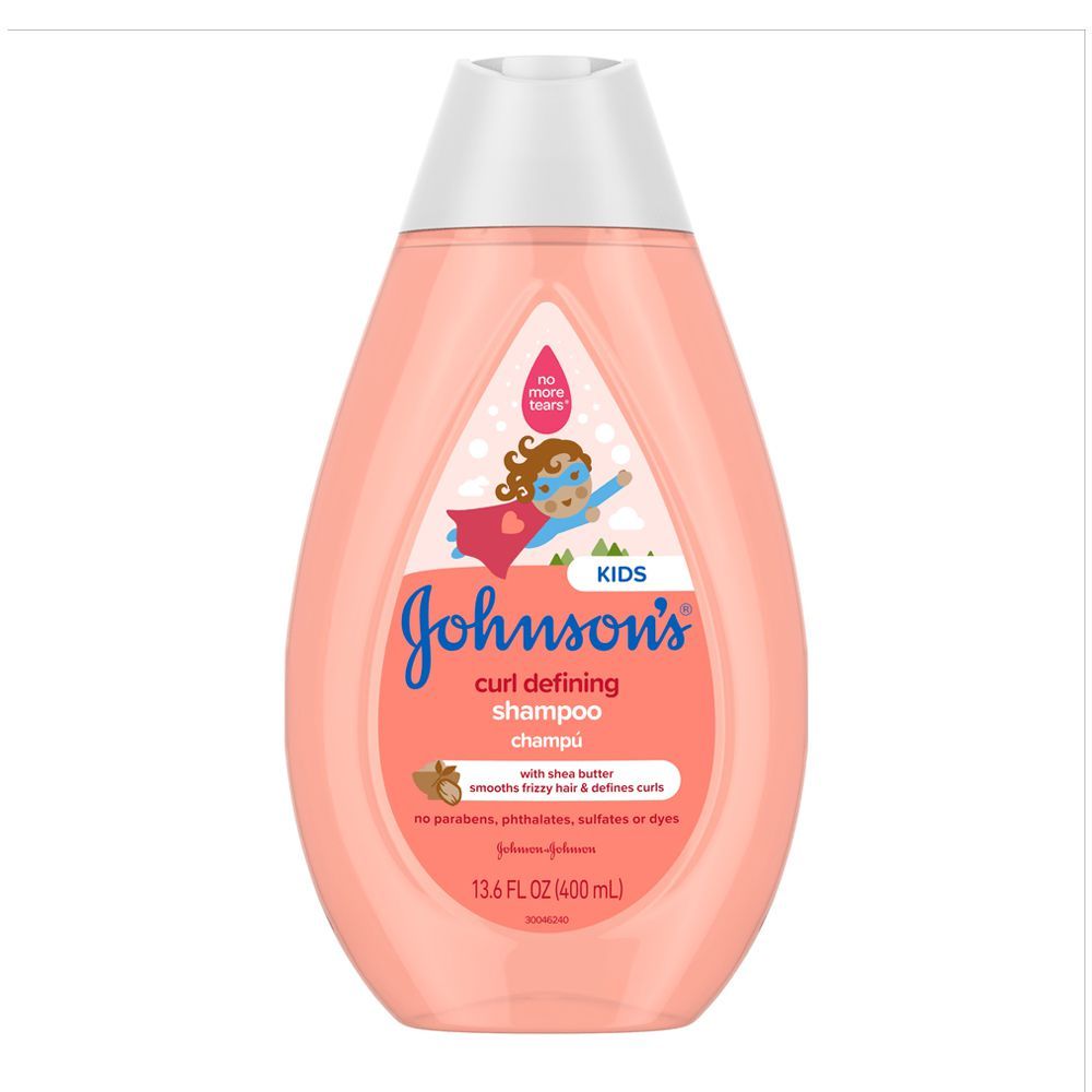 Johnson's Kids Shea Butter Curl Defining Shampoo, Paraben & Sulfate Free, USA, 400ml 