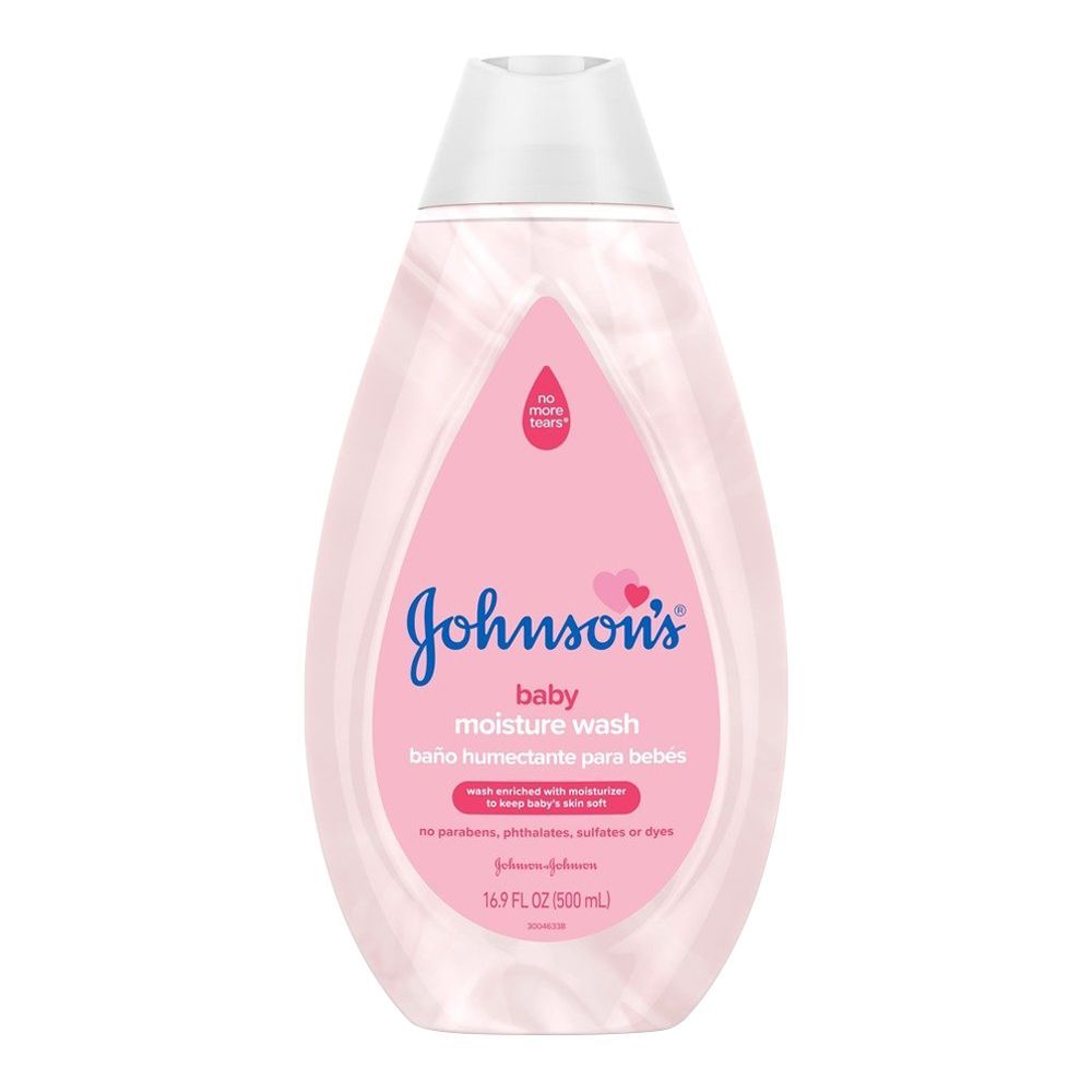 Johnson's Baby Moisture Wash, Paraben & Sulfate Free, USA, 500ml