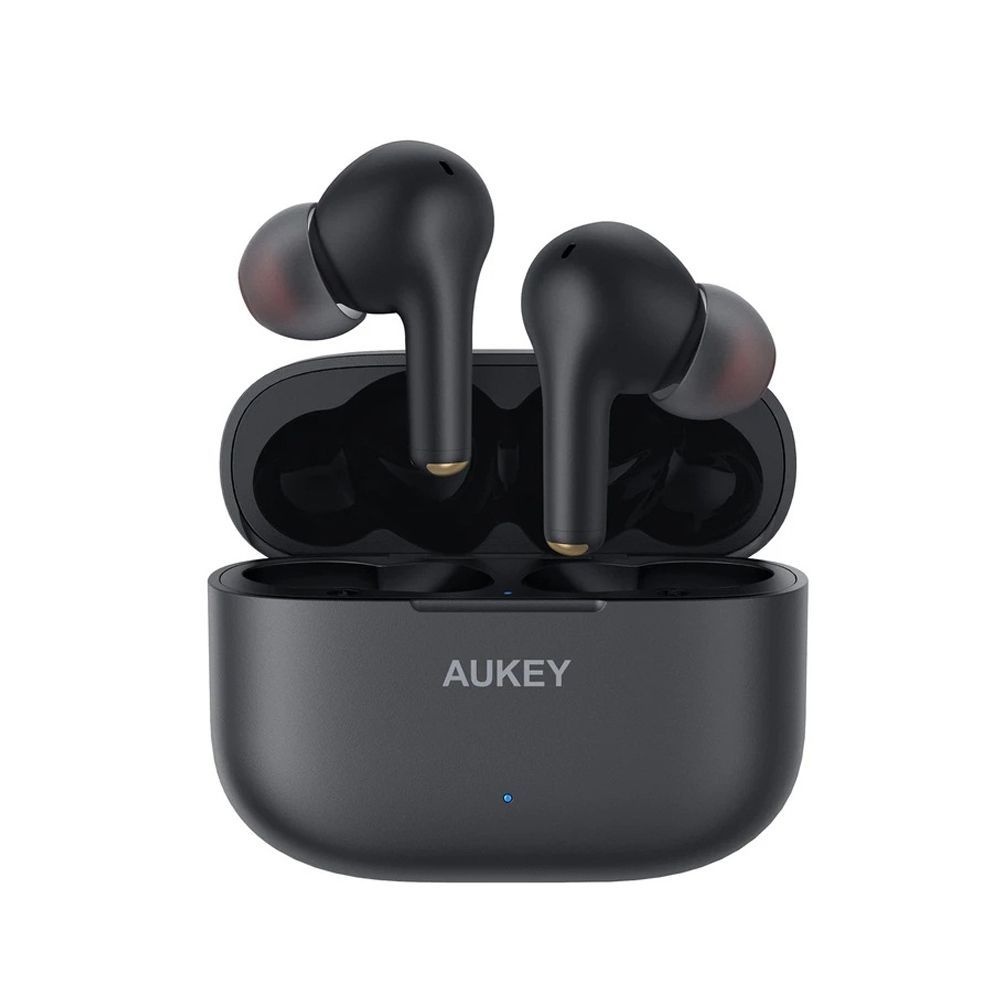 Aukey Beyond Series Portable True Wireless Earbuds With Aptx, Black, EP-T27