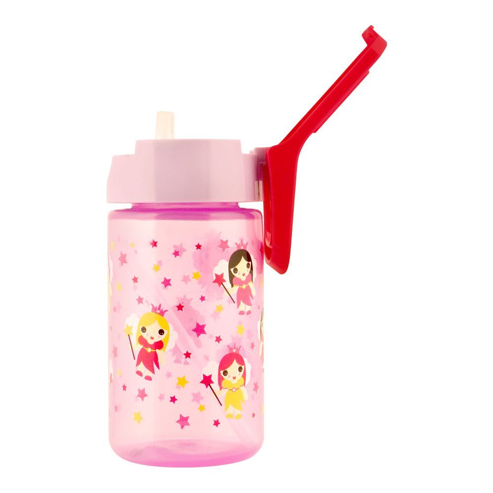 Herevin Pink Kids Water Bottle, 0.43Ltr, #161510-003