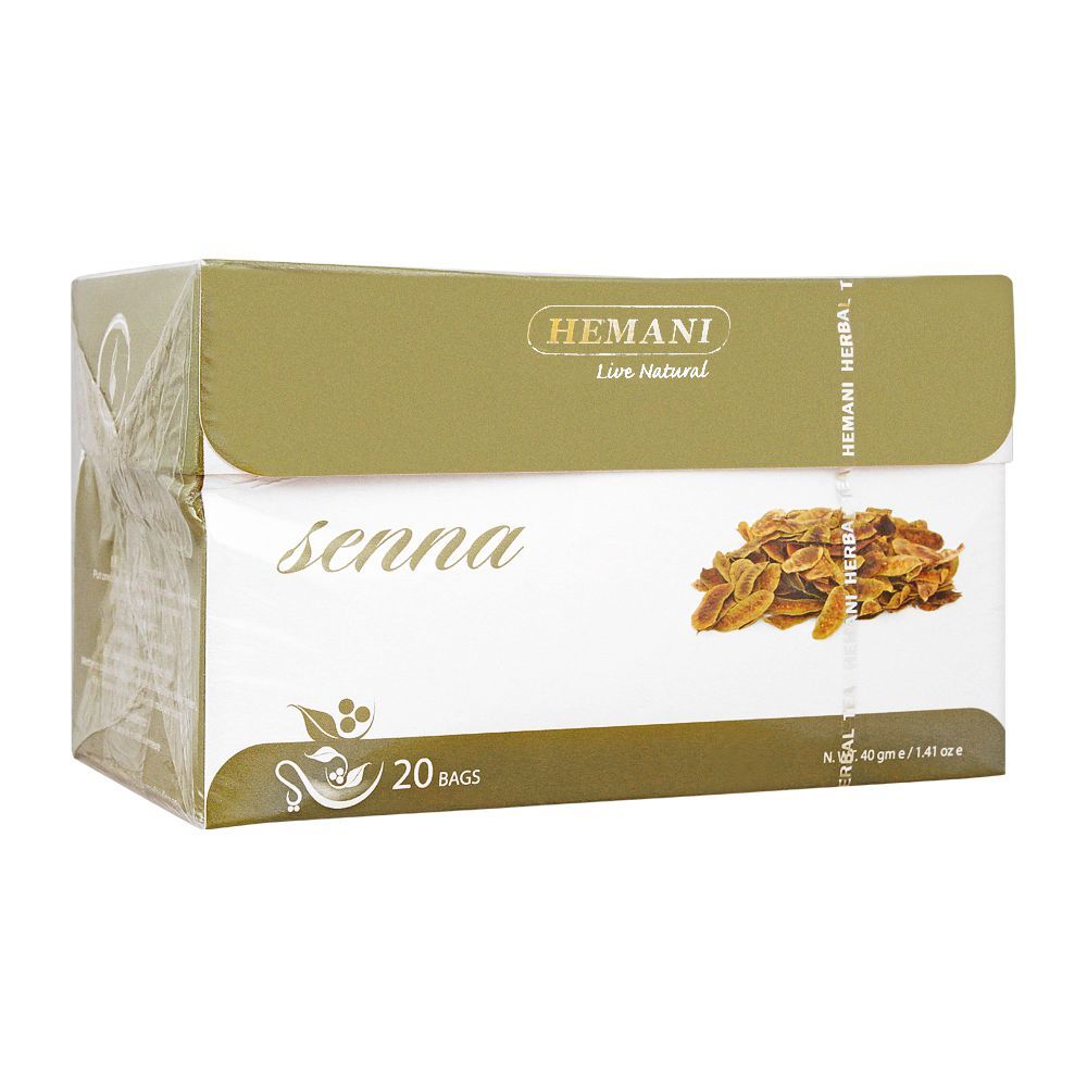 Hemani Senna Herbal Tea Bags, 20-Pack
