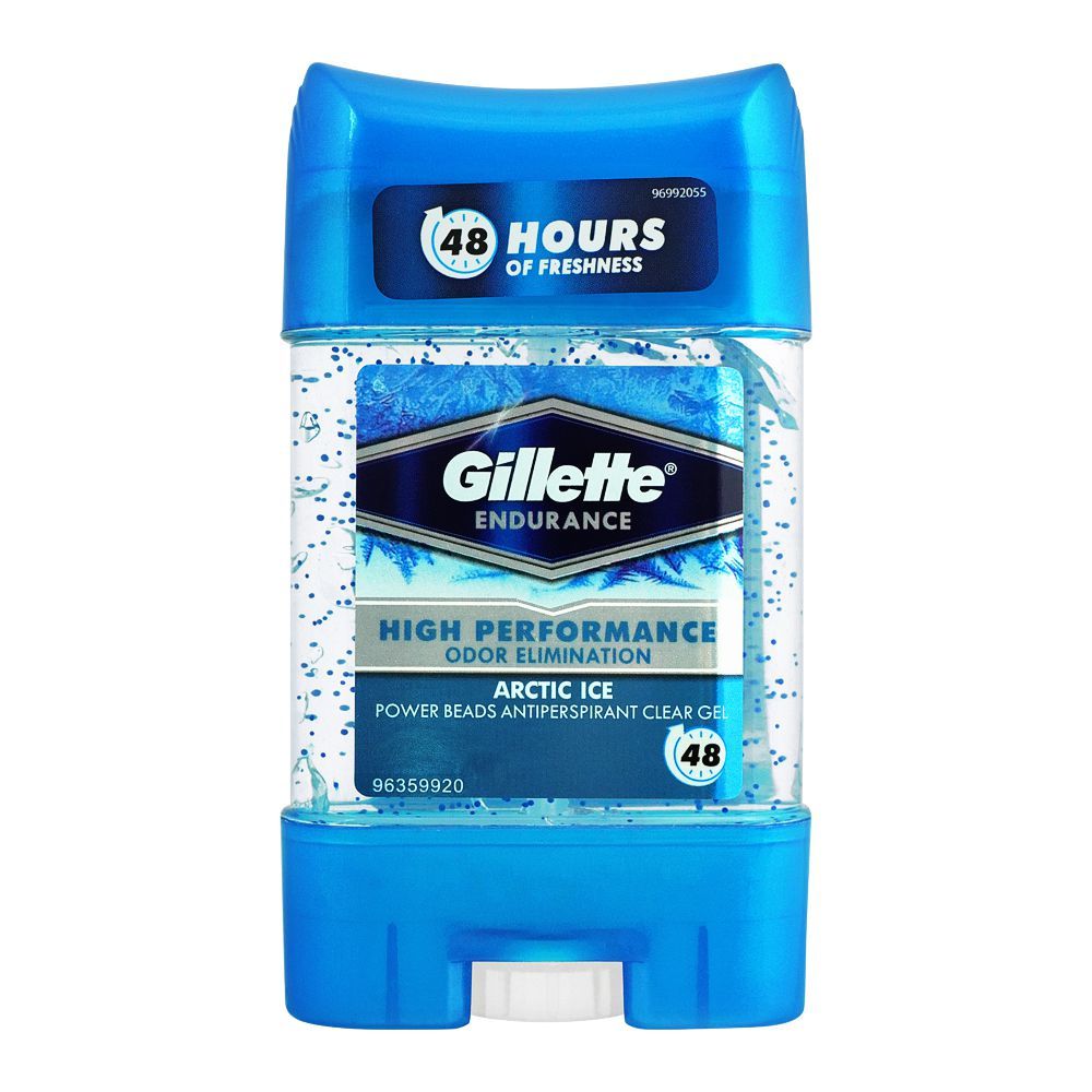 Gillette Endurance High Performance Arctic Ice Antiperpsirant Clear Gel, 75ml