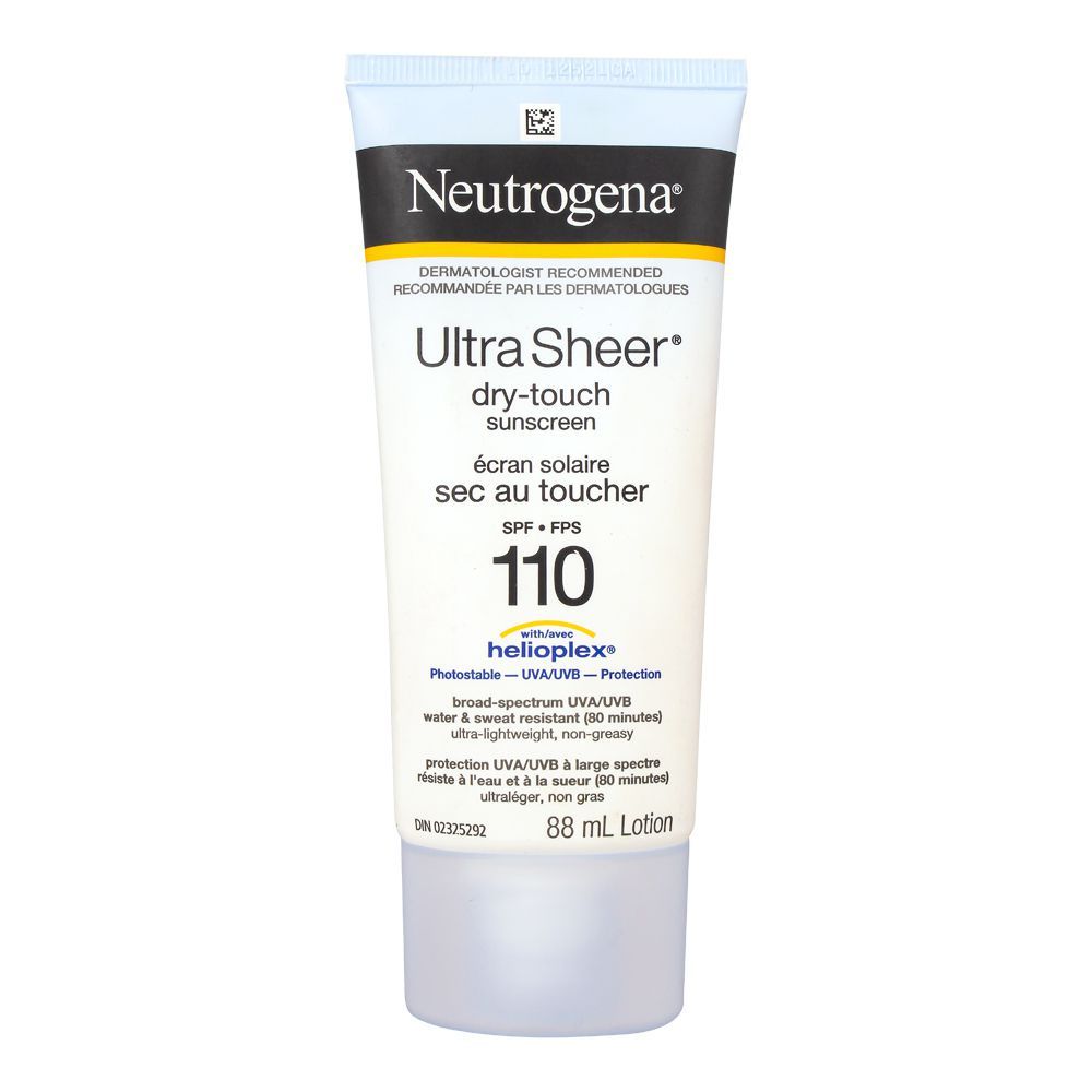 Neutrogena Ultra Sheer Dry Touch Sunscreen, SPF 110, 88ml