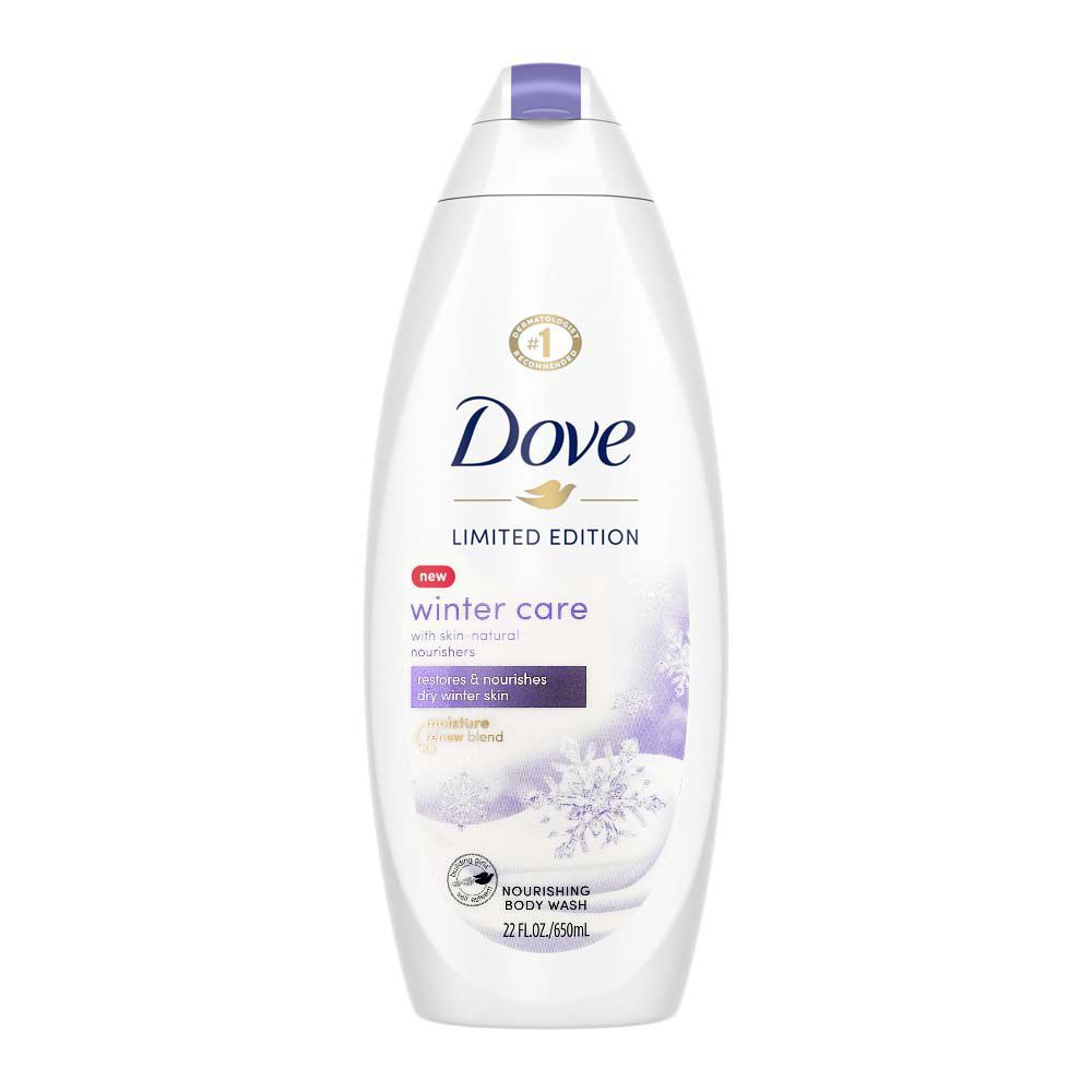 Dove Limited Edition Winter Care Nourishing Body Wash, 650ml