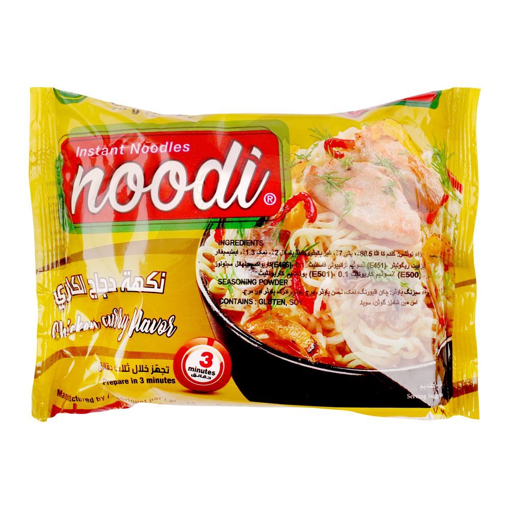 Noodi Instant Chicken Curry Flavor Noodles, 70g