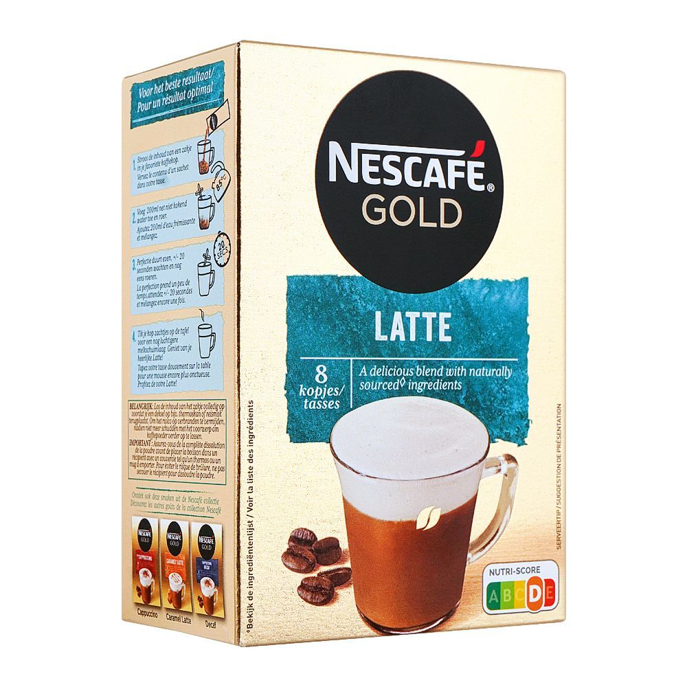Nescafe Latte 8 x 18g