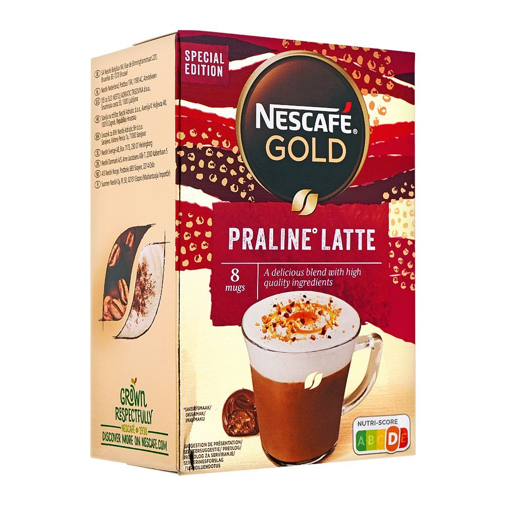 Nescafe Praline Latte 8 x 18g