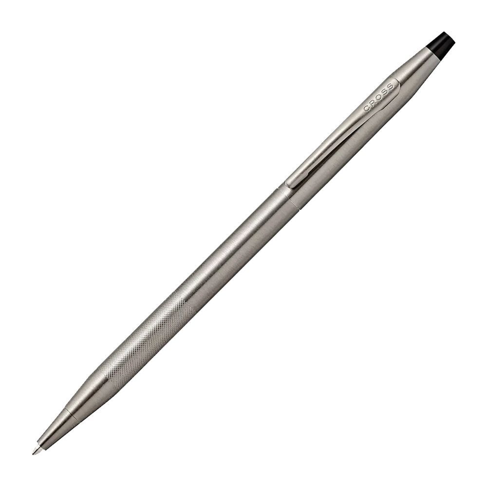 Cross Classic Century Lustrous Chrome Titanium Grey Roller Ballpoint Pen, AT0082-137