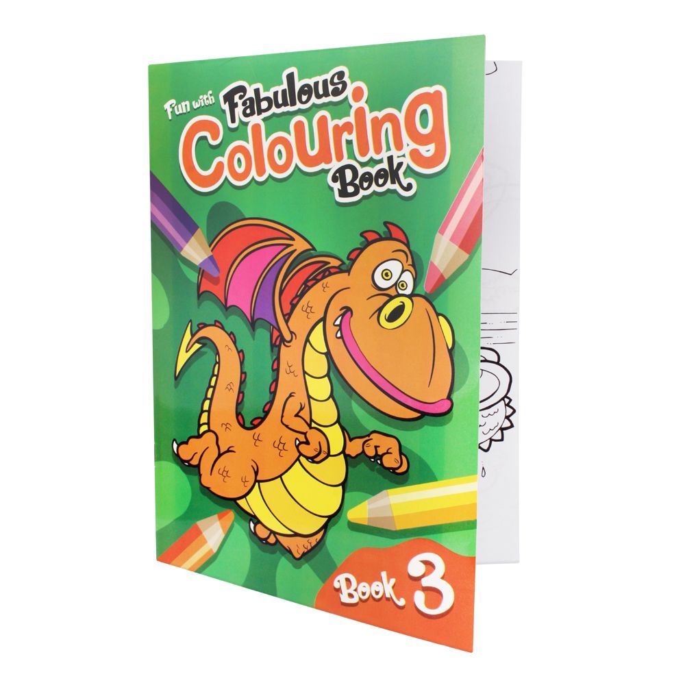 Fun With Fabulous Colouring Book - 3