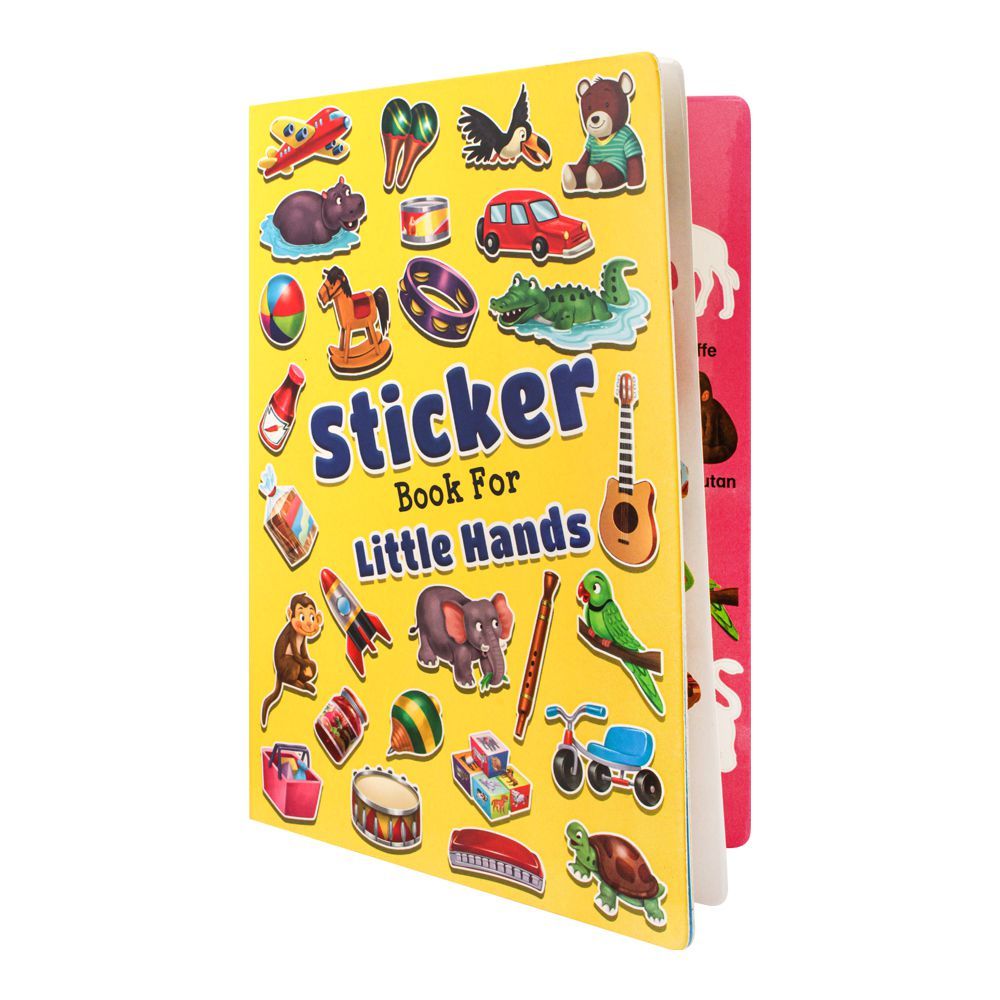 Little Hands Sticker Book - 3 (Yellow)