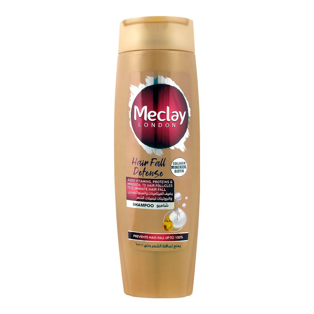 Meclay London Collagen Minoxidil Biotin Hair Fall Defense Shampoo, 185ml