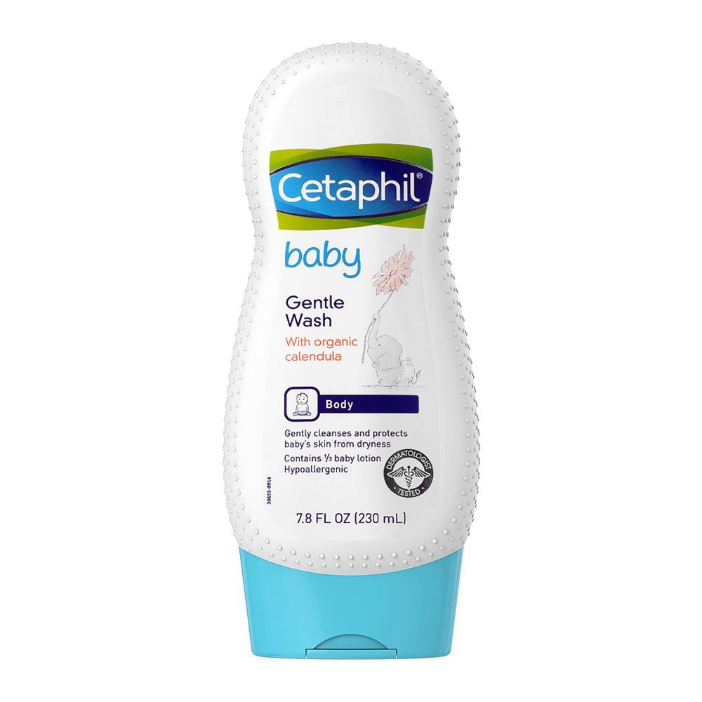 Cetaphil Baby Organic Calendula Gentle Body Wash, 230ml