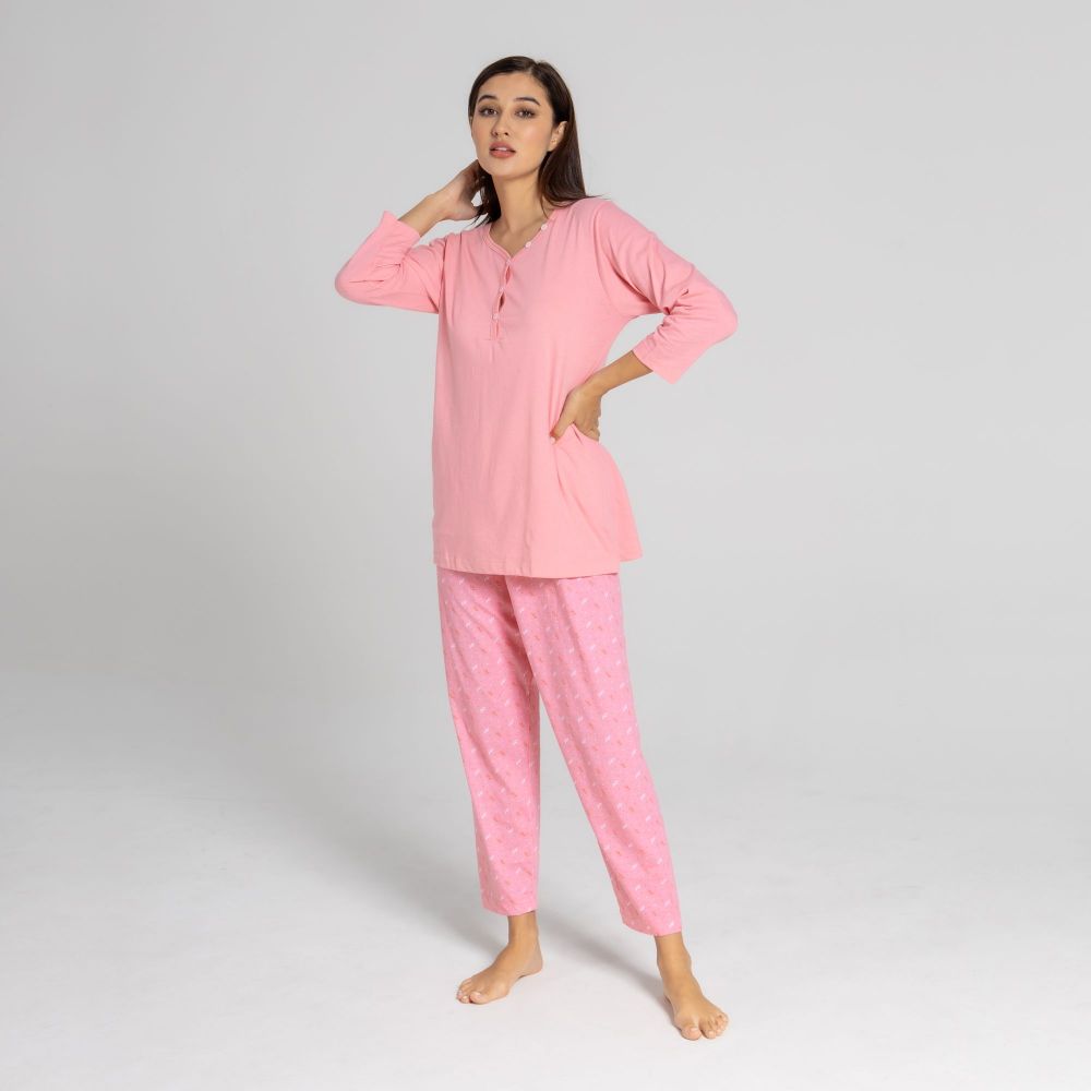 IFG Pajama Set, Pink, PS-119
