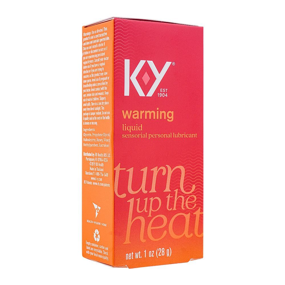 K-Y Warming Liquid Personal Lubricant, 28g