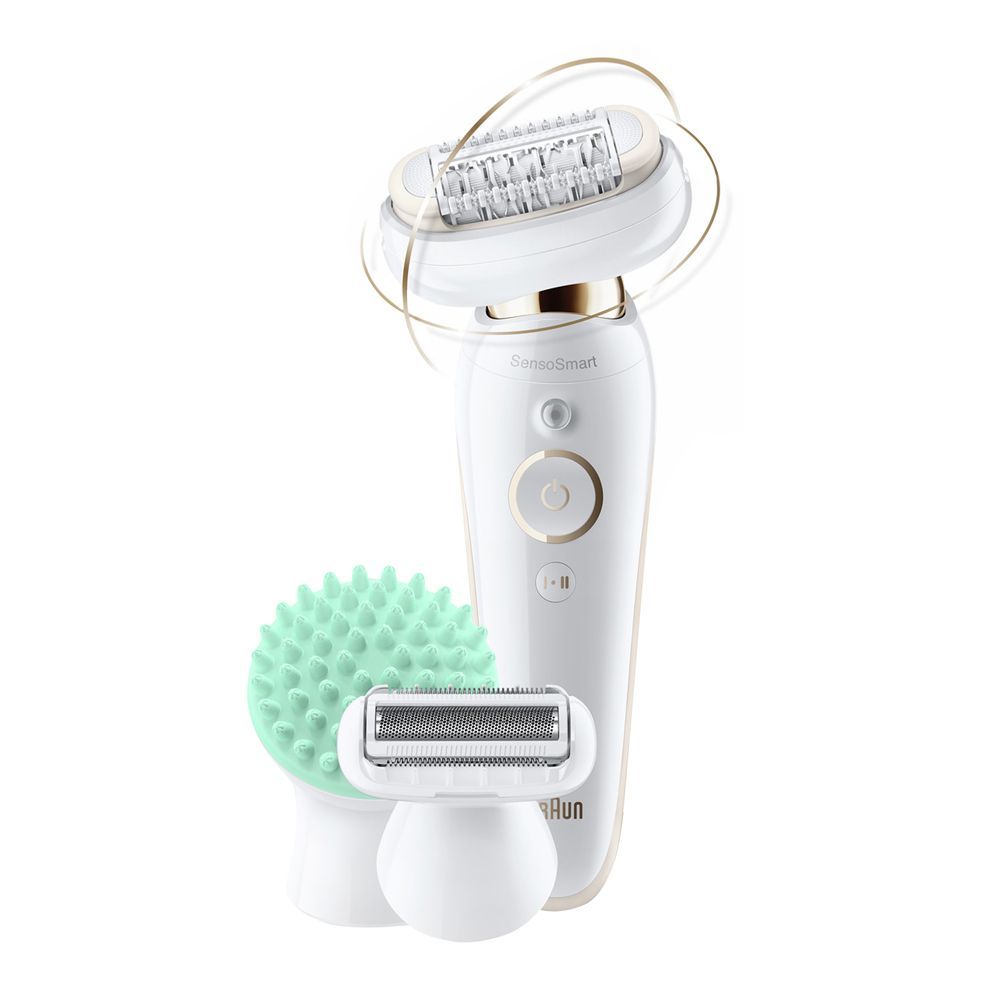 Braun Silk Epil 9 Flex 3-In-1 Flexible Head Epilator, 9020