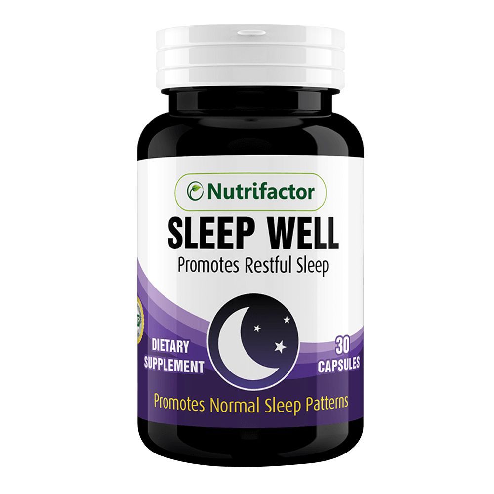 Nutrifactor Sleep Well Food Supplement, 30 Capsules