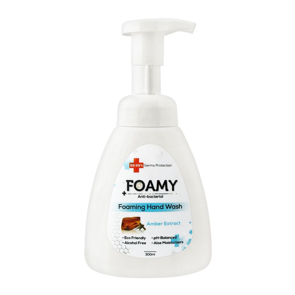 Foamy Anti-Bacterial Amber Foaming Hand Wash, 300ml