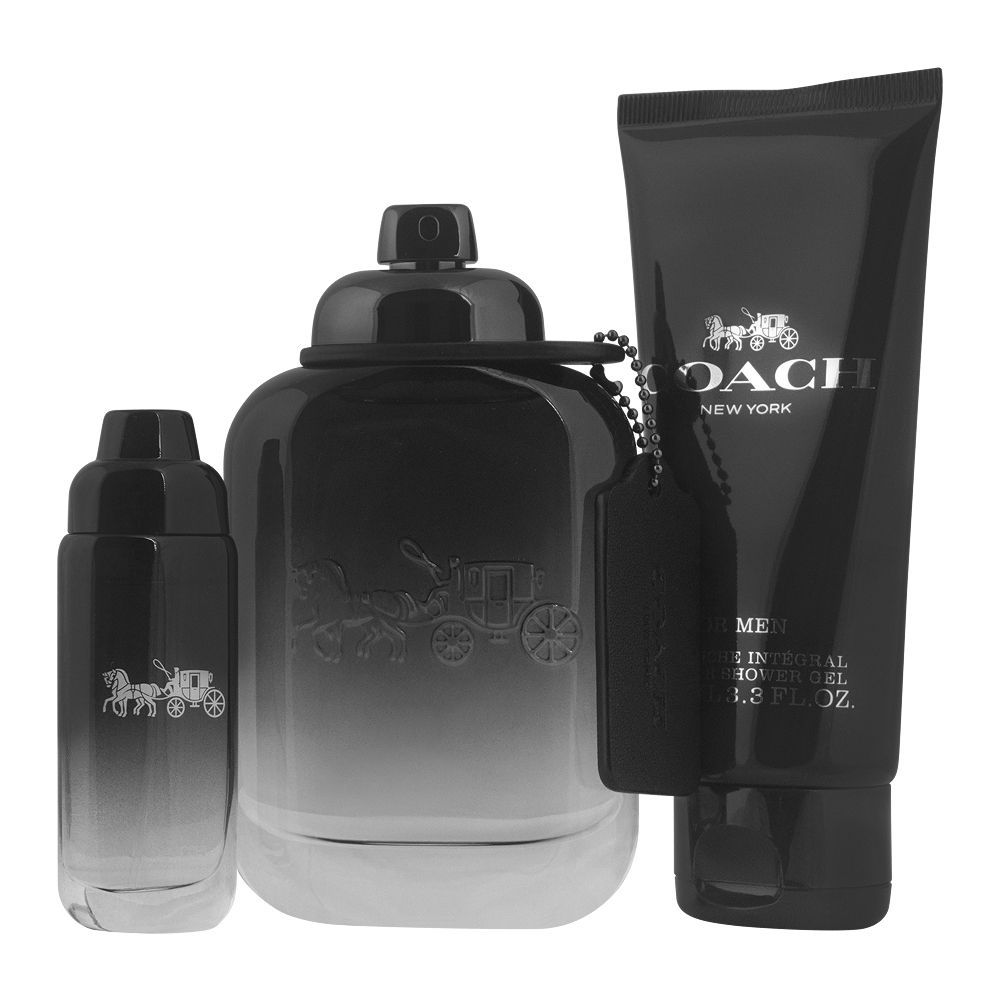 Coach New York Set EDT 100ml+Shower Gel 100ml +EDT 15ml