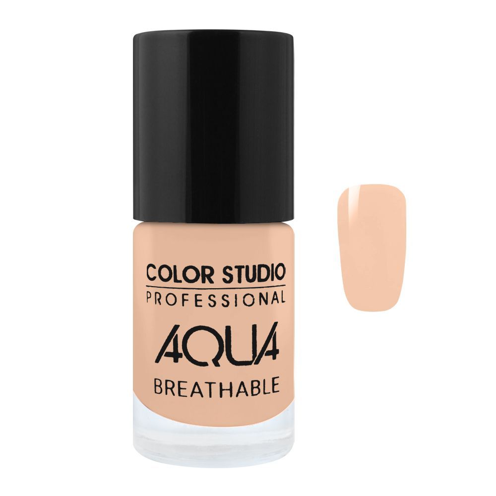 Color Studio Aqua Breathable Nail Polish, Hush 6ml