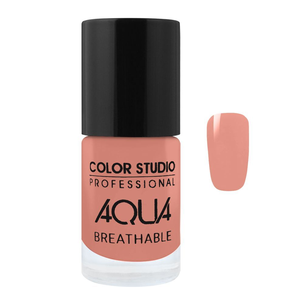 Color Studio Aqua Breathable Nail Polish, Cannon 6ml