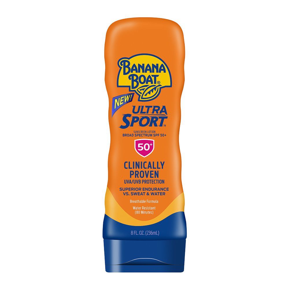 Banana Boat Ultra Sport Clinically Proven Sunscreen Lotion, SPF 50+, 236ml