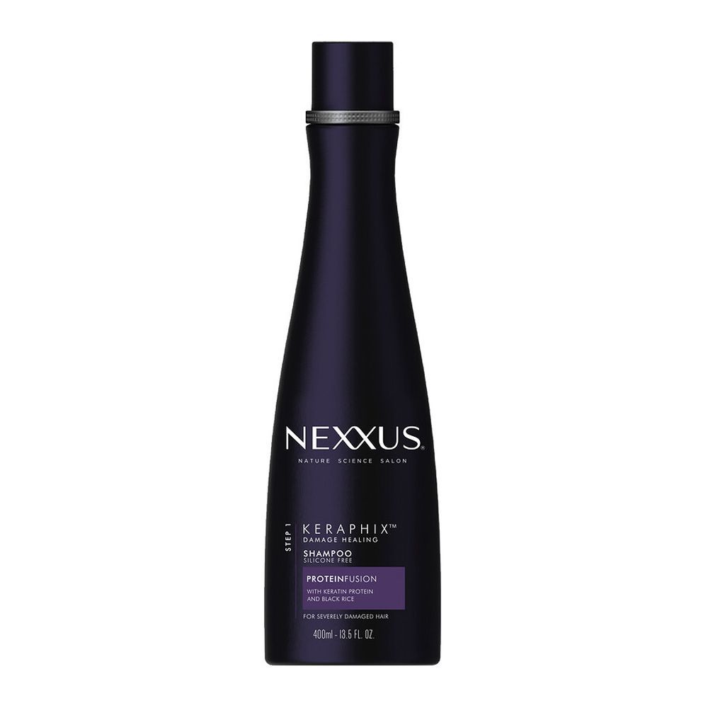 Nexxus Keraphix Damage Healing Keratin Protein And Black Rice Shampoo, 400ml