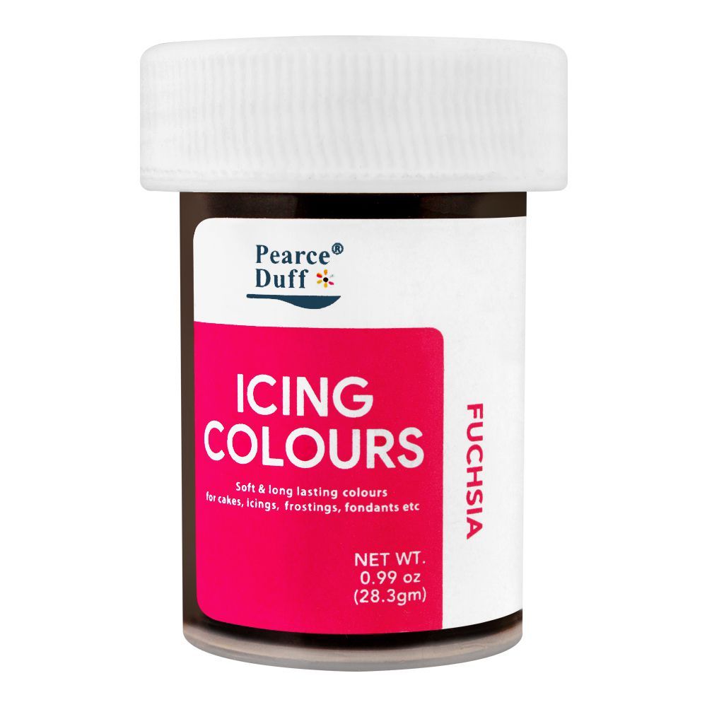 Pearce Duff Icing Colour, Fuchsia, 28.3g