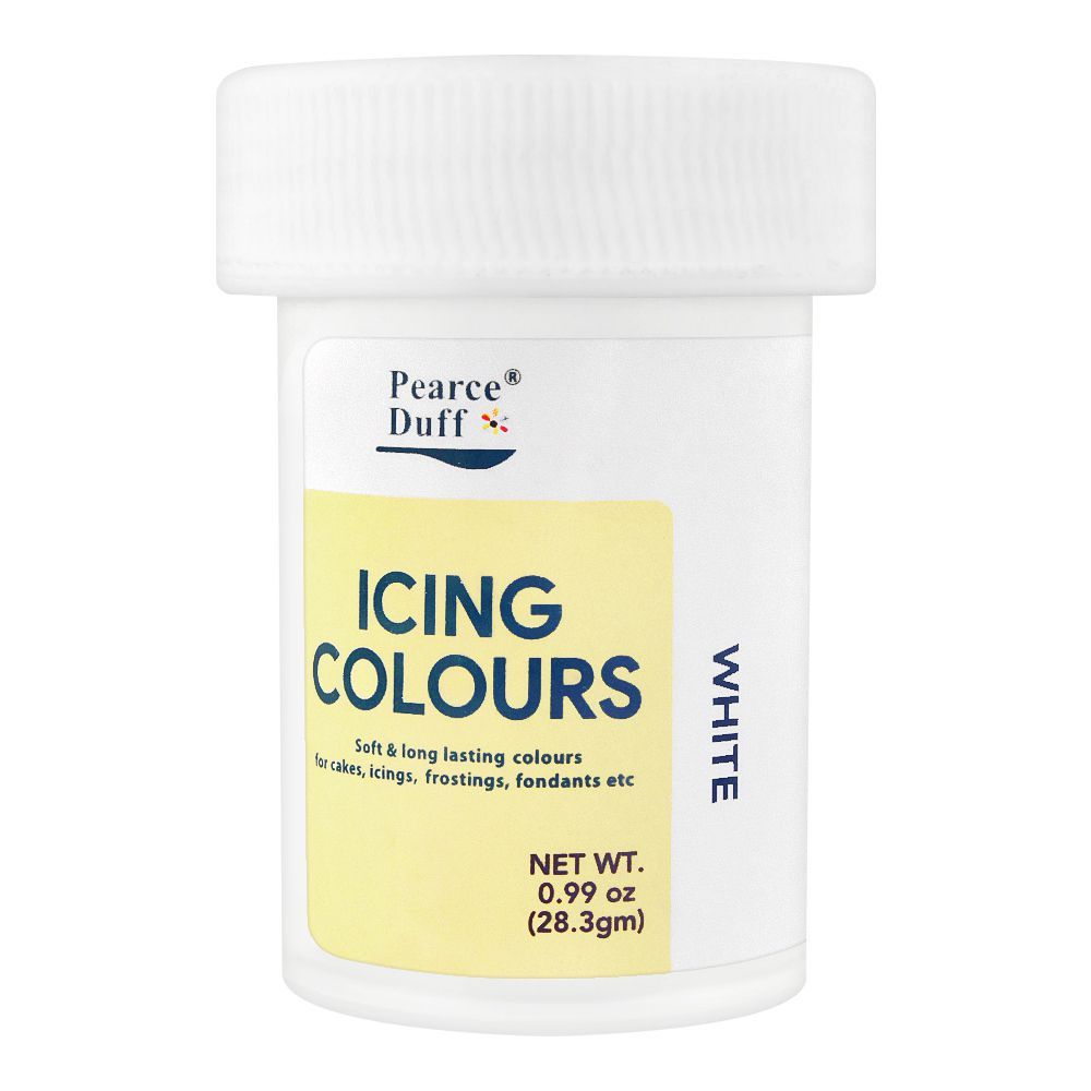 Pearce Duff Icing Colour, White, 28.3g