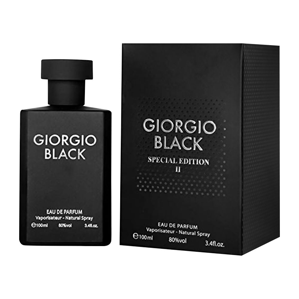 Giorgio Black Special Edition II EDP, 100ml