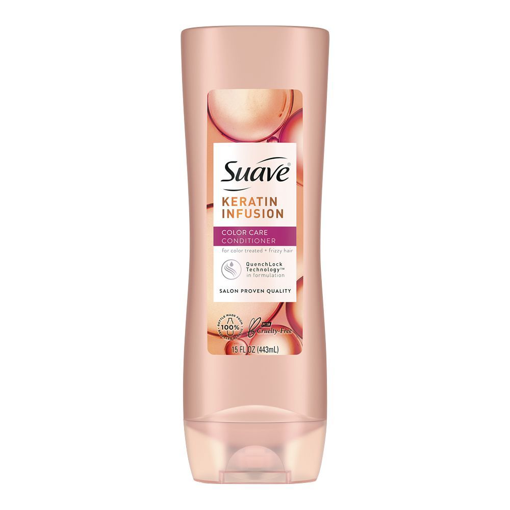 Suave Keratin Infusion Color Care Conditioner, 443ml