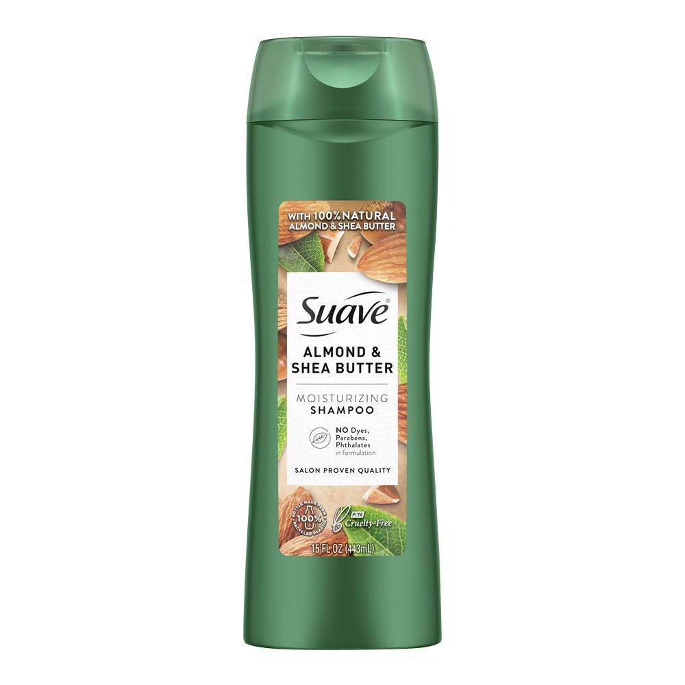 Suave Almond & Shea Butter Moisturizing Shampoo, 443ml