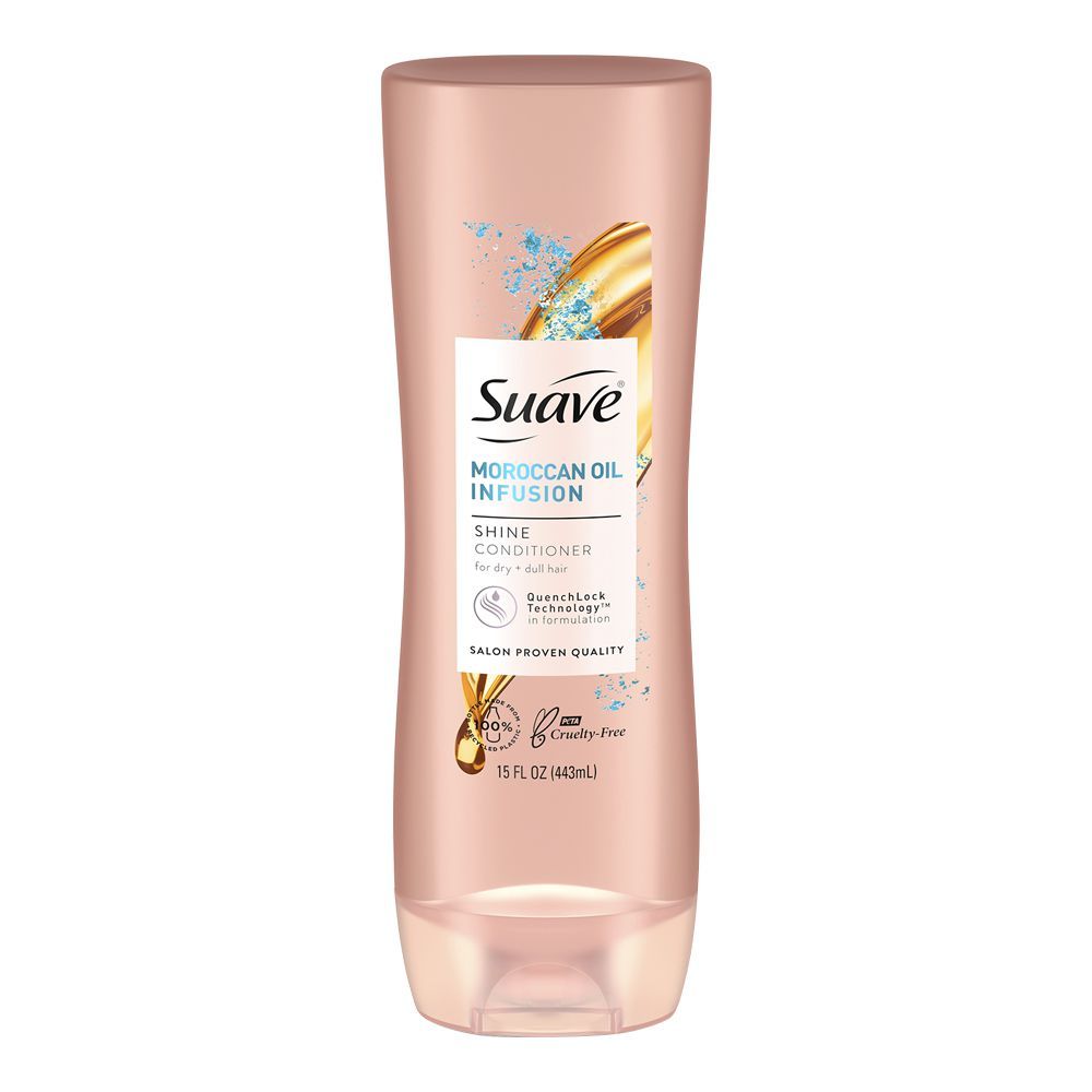 Suave Moroccan Oil Infusion Dry+Dull Hair Hair Conditioner,443ml