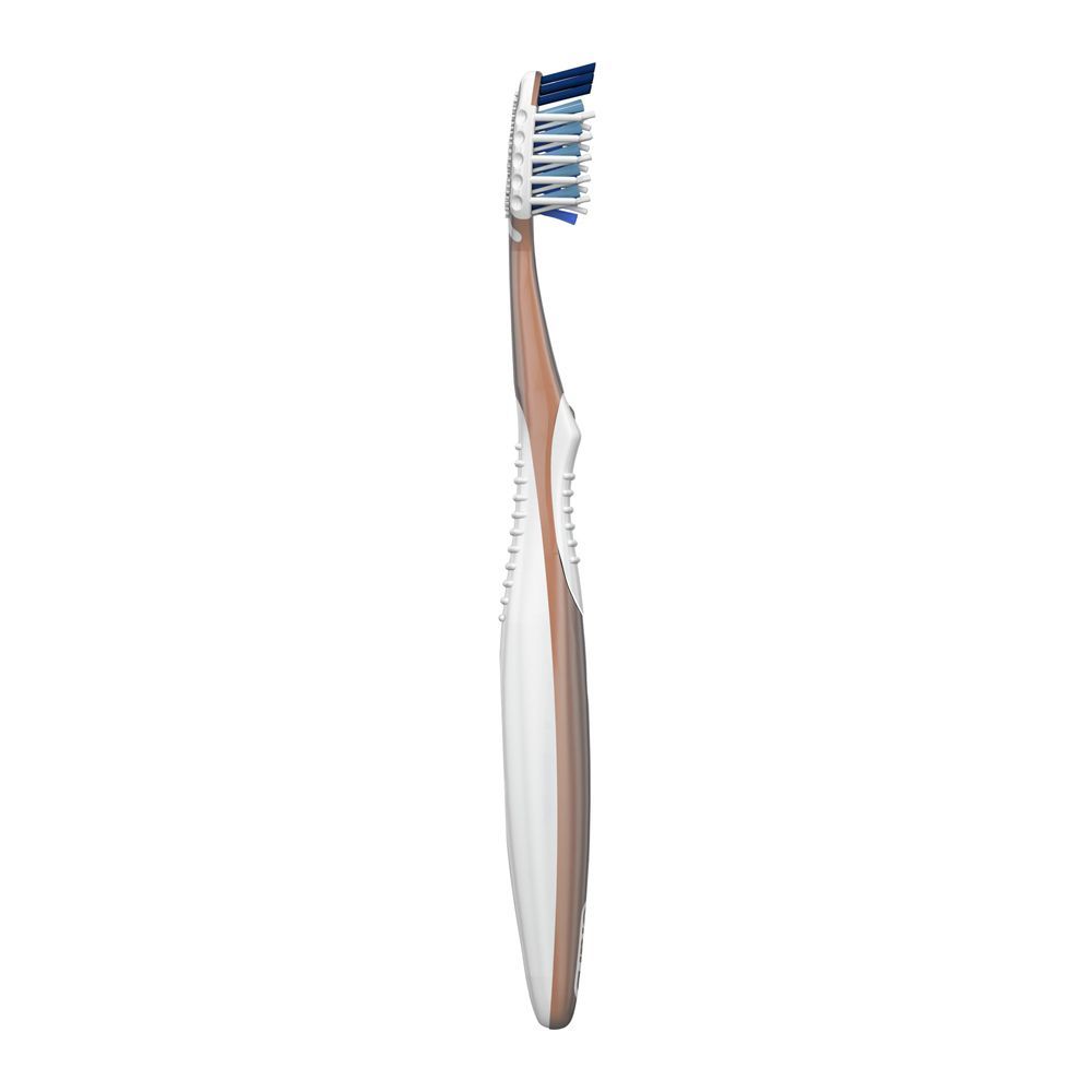 Oral-B Cross Action All In One Toothbrush 1's Soft, Brown