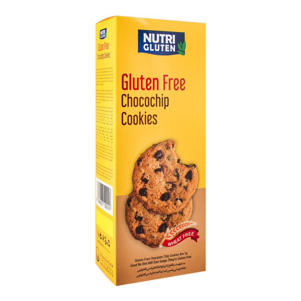 Nutri Gluten Chocochip Cookies, Wheat Free, Gluten Free, 100g