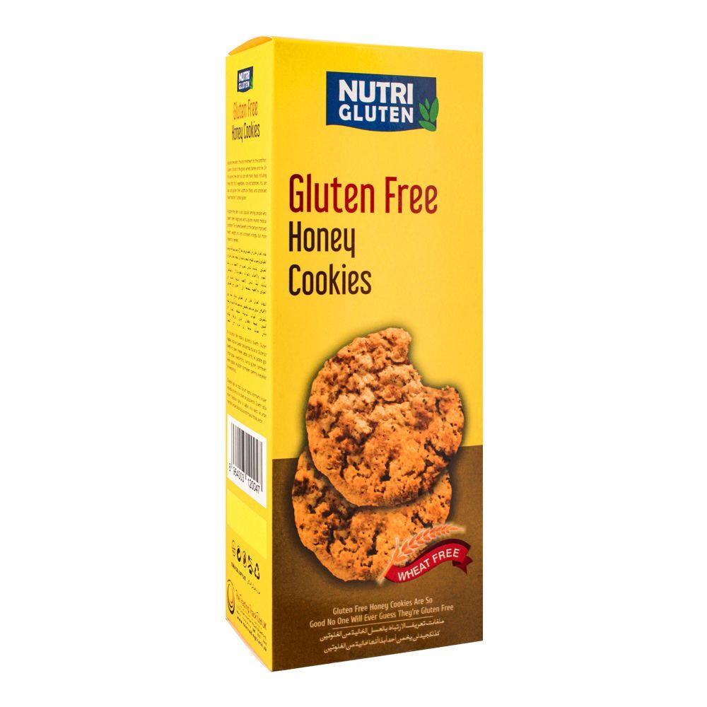 Nutri Gluten Honey Cookies, Wheat Free, Gluten Free, 100g
