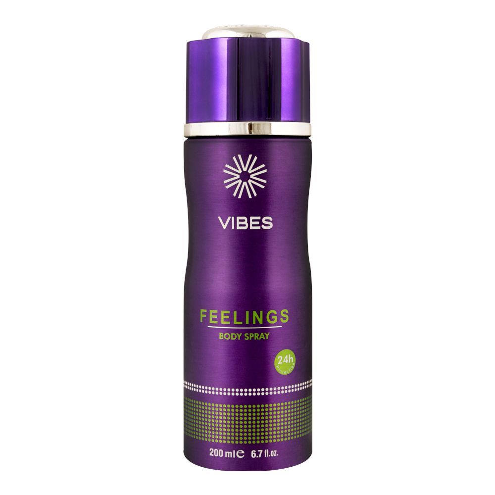 Hemani Vibes Feelings Body Spray, 200ml