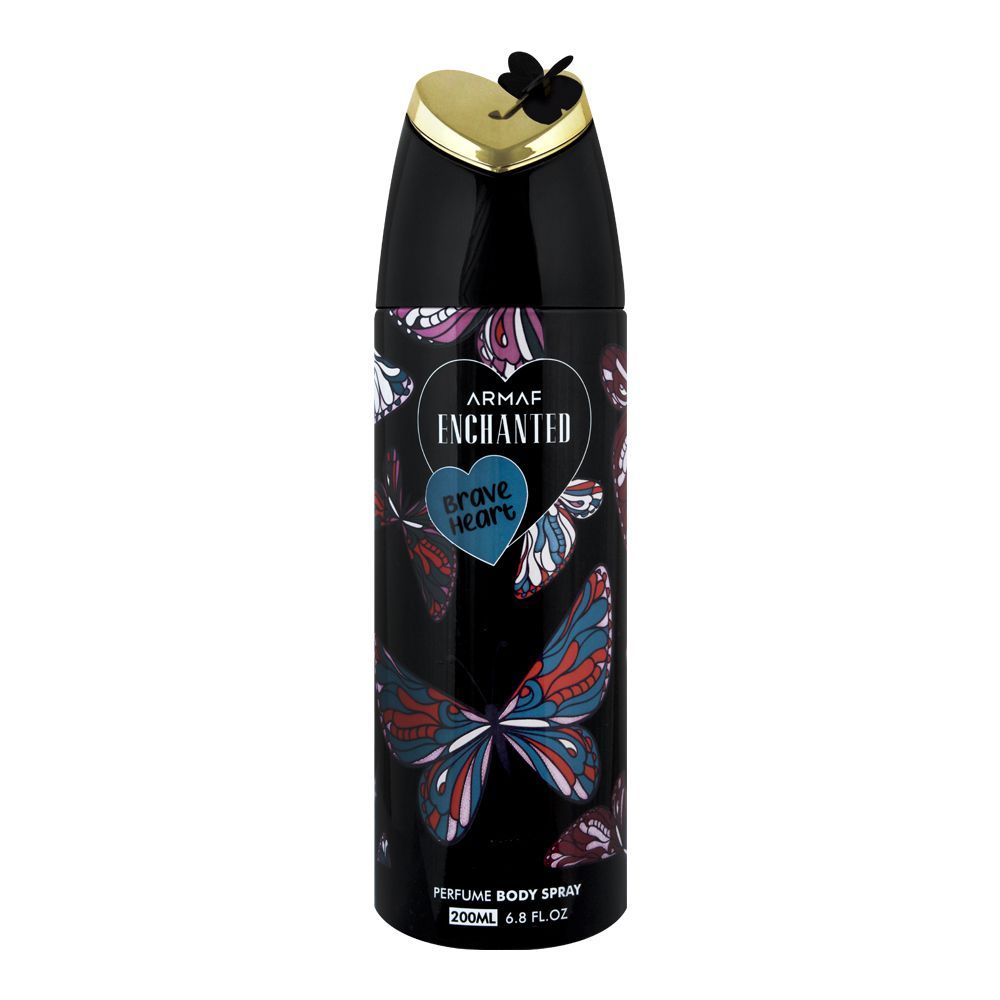 Armaf Enchanted Brave Heart Perfume Body Spray, For Women, 200ml