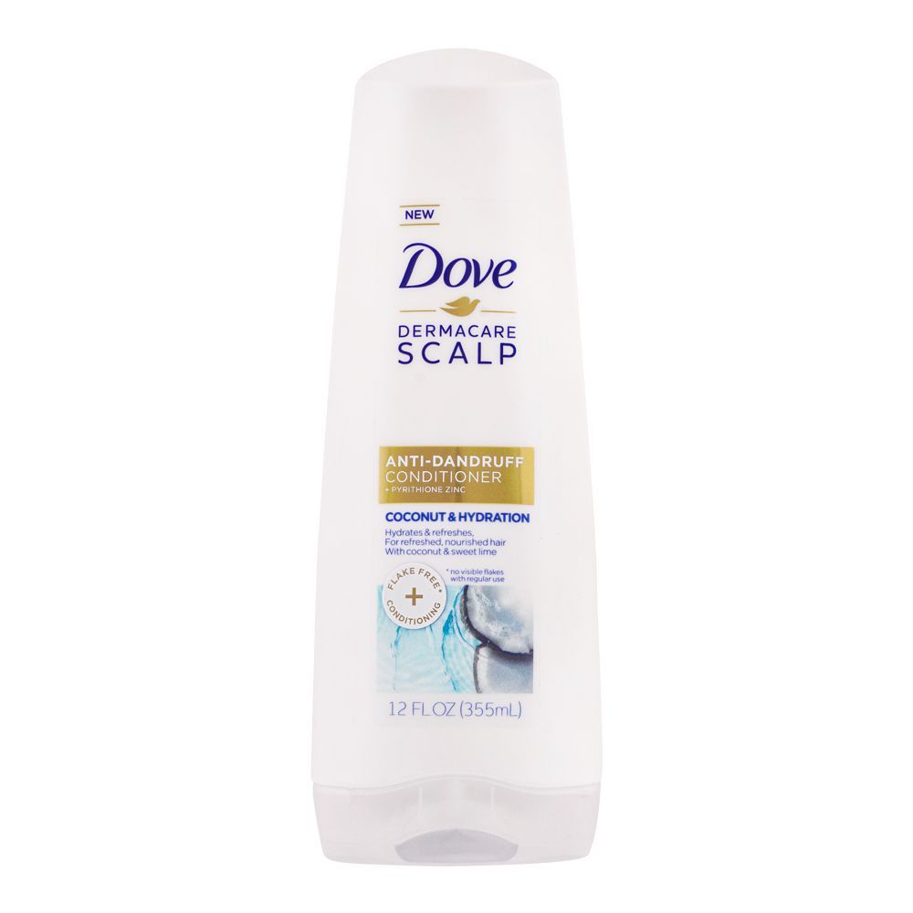 Dove Dermacare Scalp Coconut & Hydration Anti-Dandruff Conditioner, 355ml