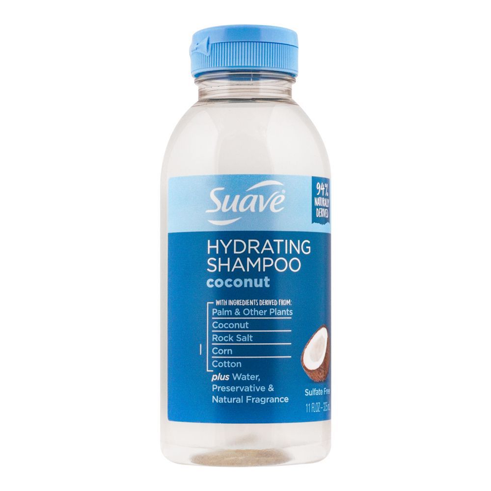 Suave Coconut Sulfate Free Hydrating Shampoo, 325ml