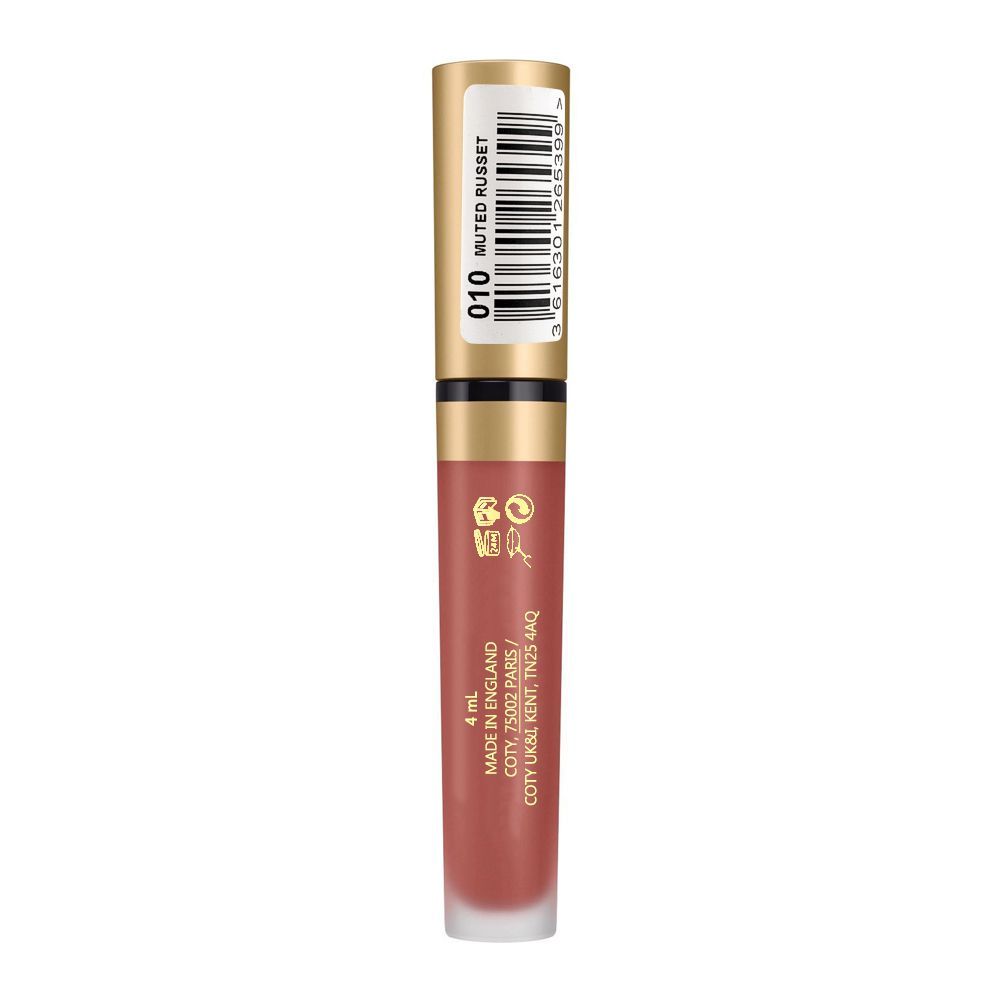 Order Max Factor Colour Elixir Soft Matte Liquid Lipstick, 010 Muted ...