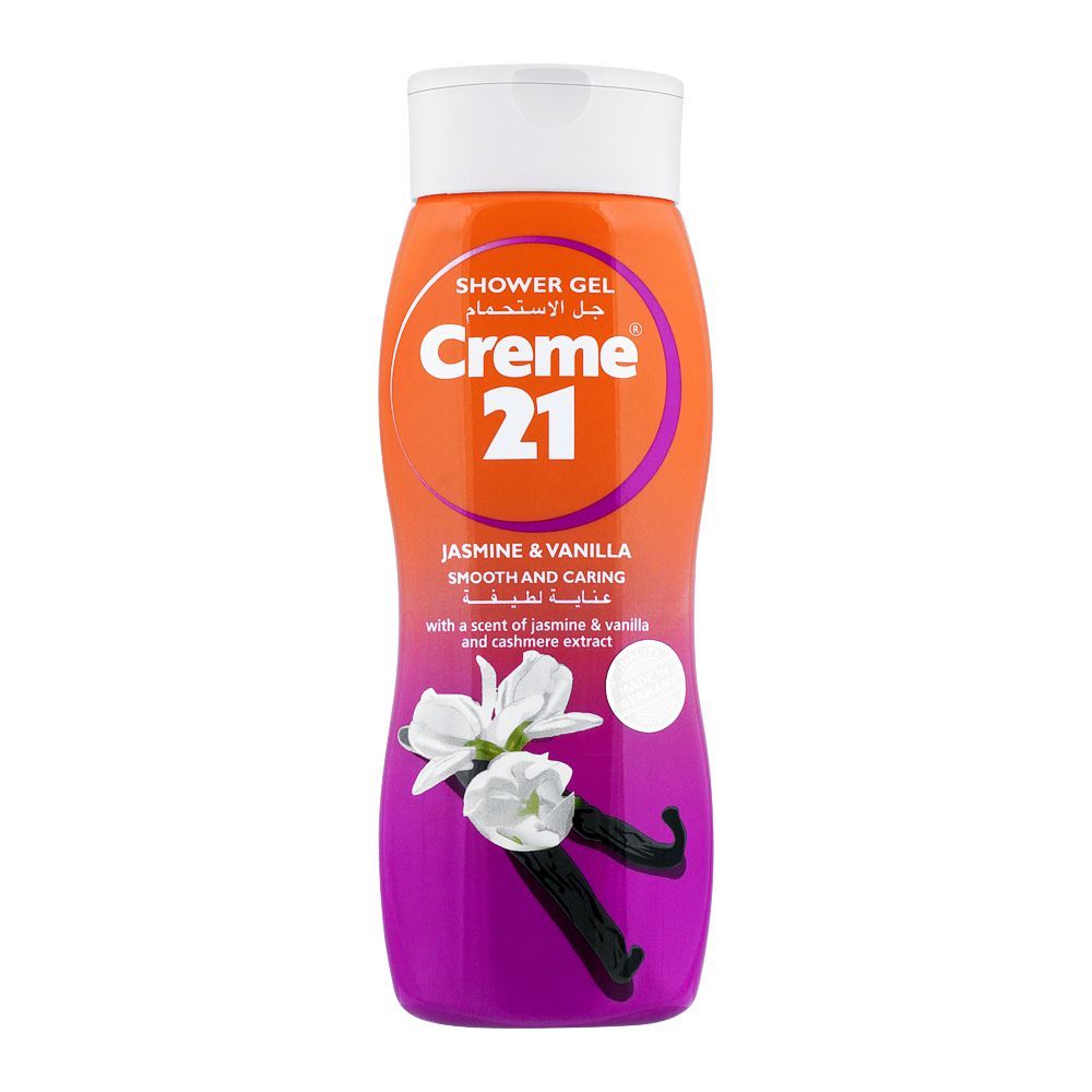 Creme 21 Jasmine & Vanilla Smooth And Caring Shower Gel, 250ml