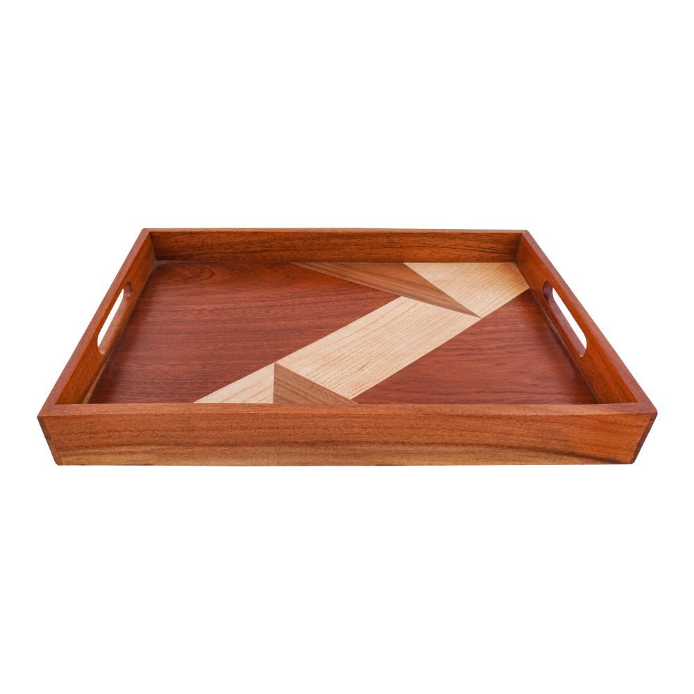 Elegant Wooden Tray Rectangle, EW1114